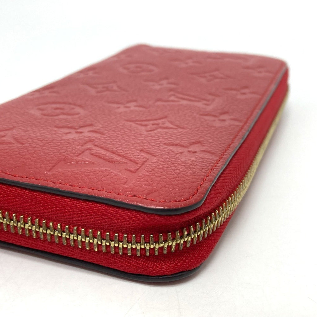 Louis Vuitton Monogram Empreinte Cerise Red Color Monogram Empreinte Long Wallet