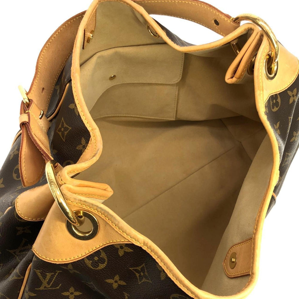 Louis Vuitton Monogram Marron Coated Canvas Shoulder Bag
