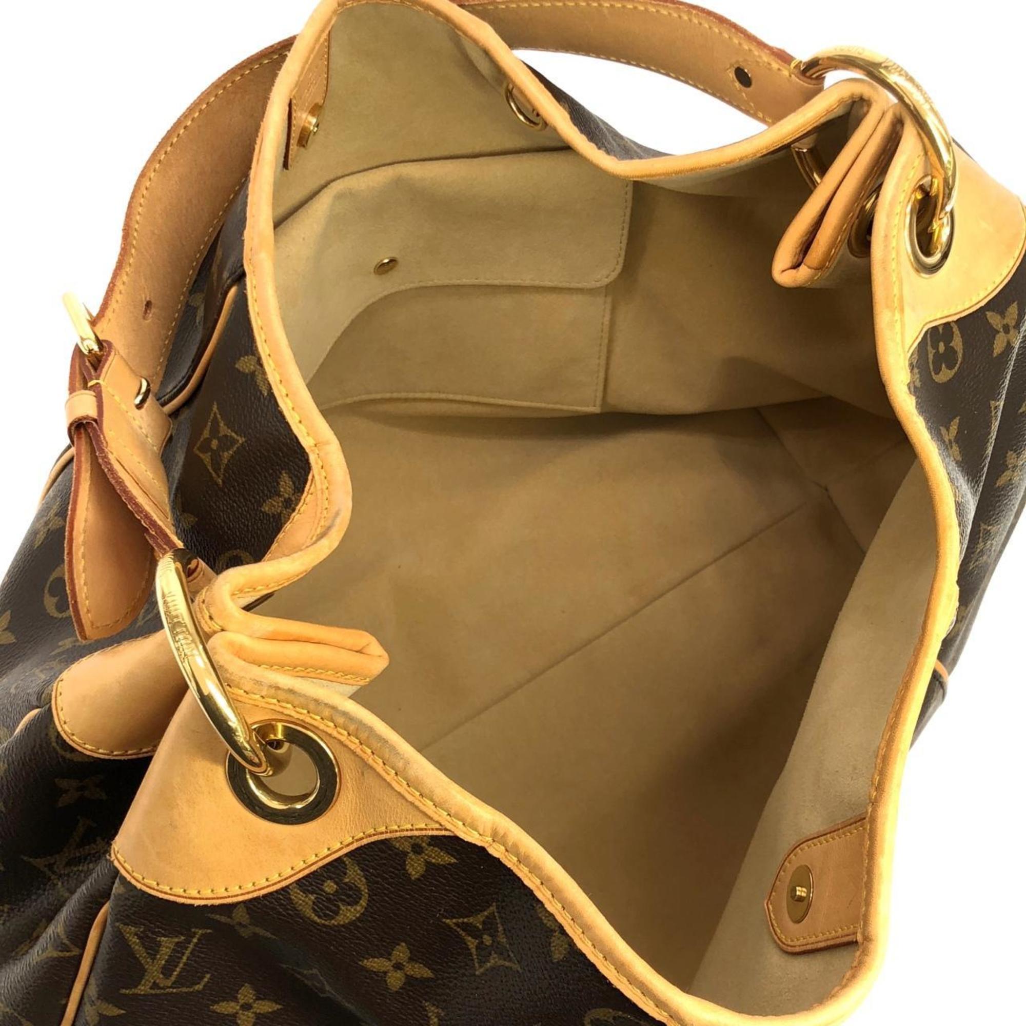 Louis Vuitton Monogram Marron Coated Canvas Shoulder Bag