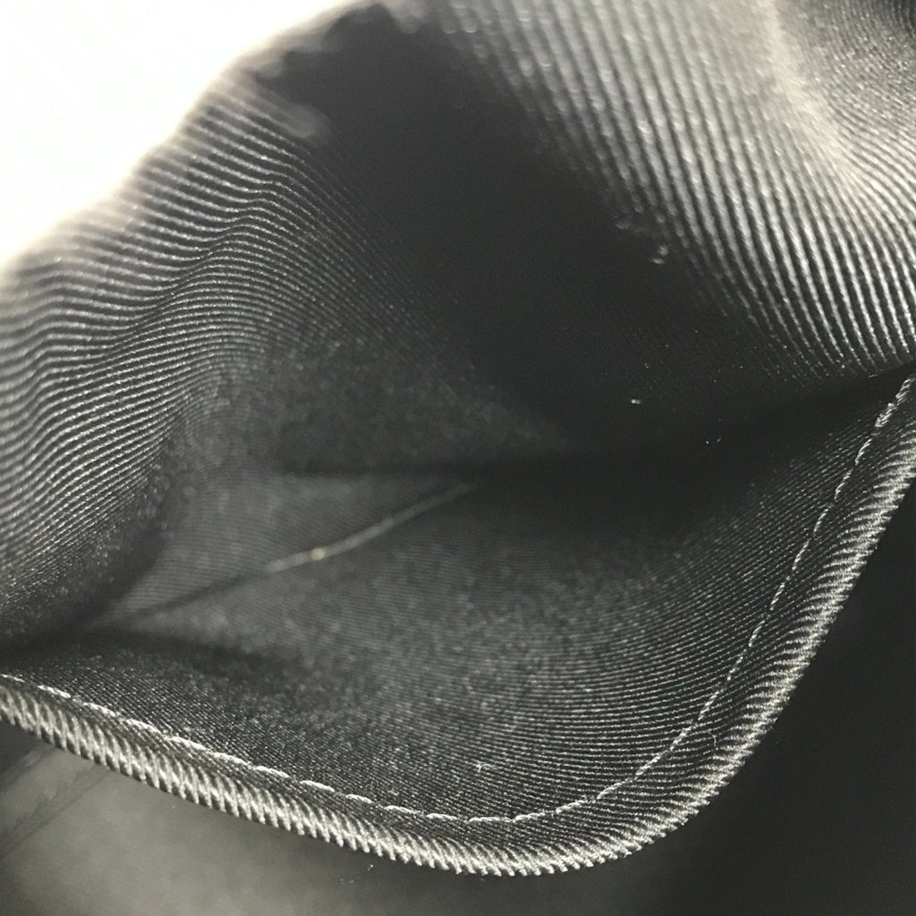 Louis Vuitton Black Noir Leather Clutch Bag Shoulder Bag
