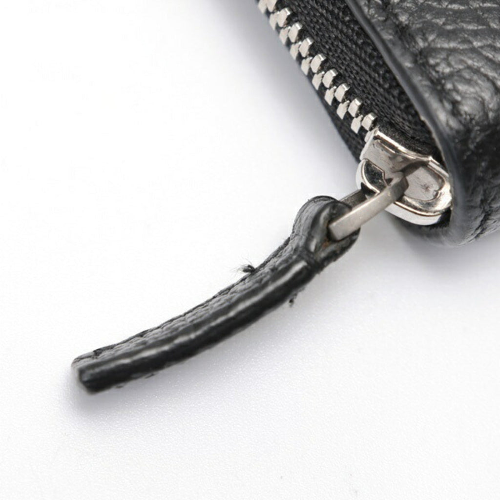 Balenciaga Black Leather Long Wallet (Bi-Fold)