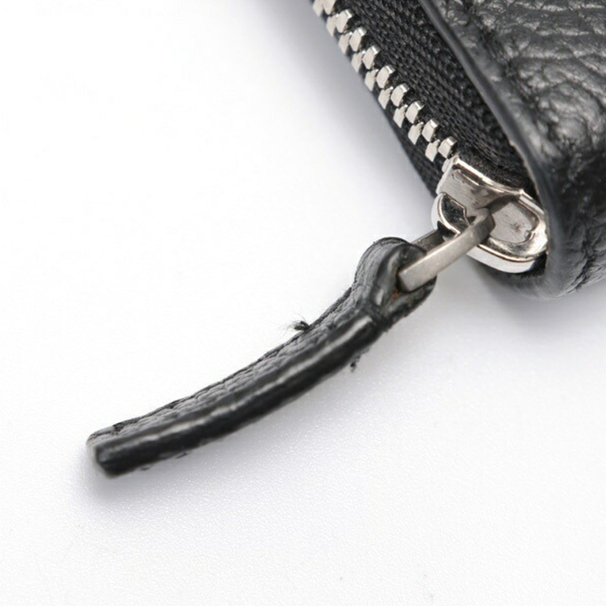 Balenciaga Black Leather Long Wallet (Bi-Fold)