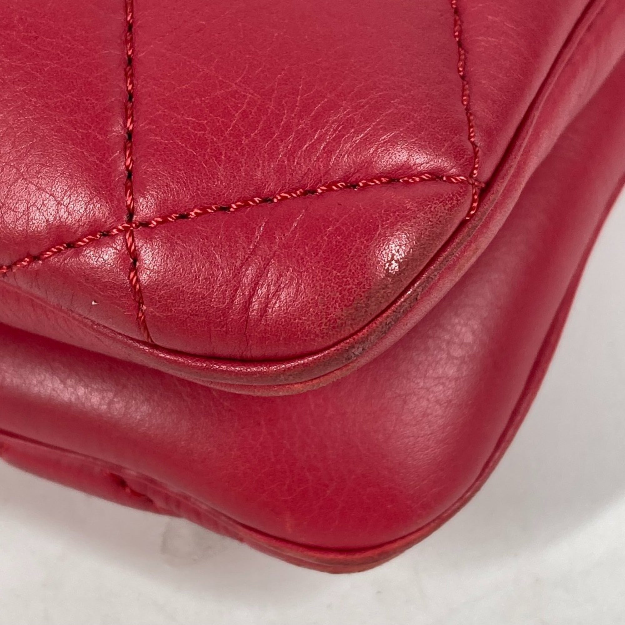Chanel Pink Leather Tote Bag