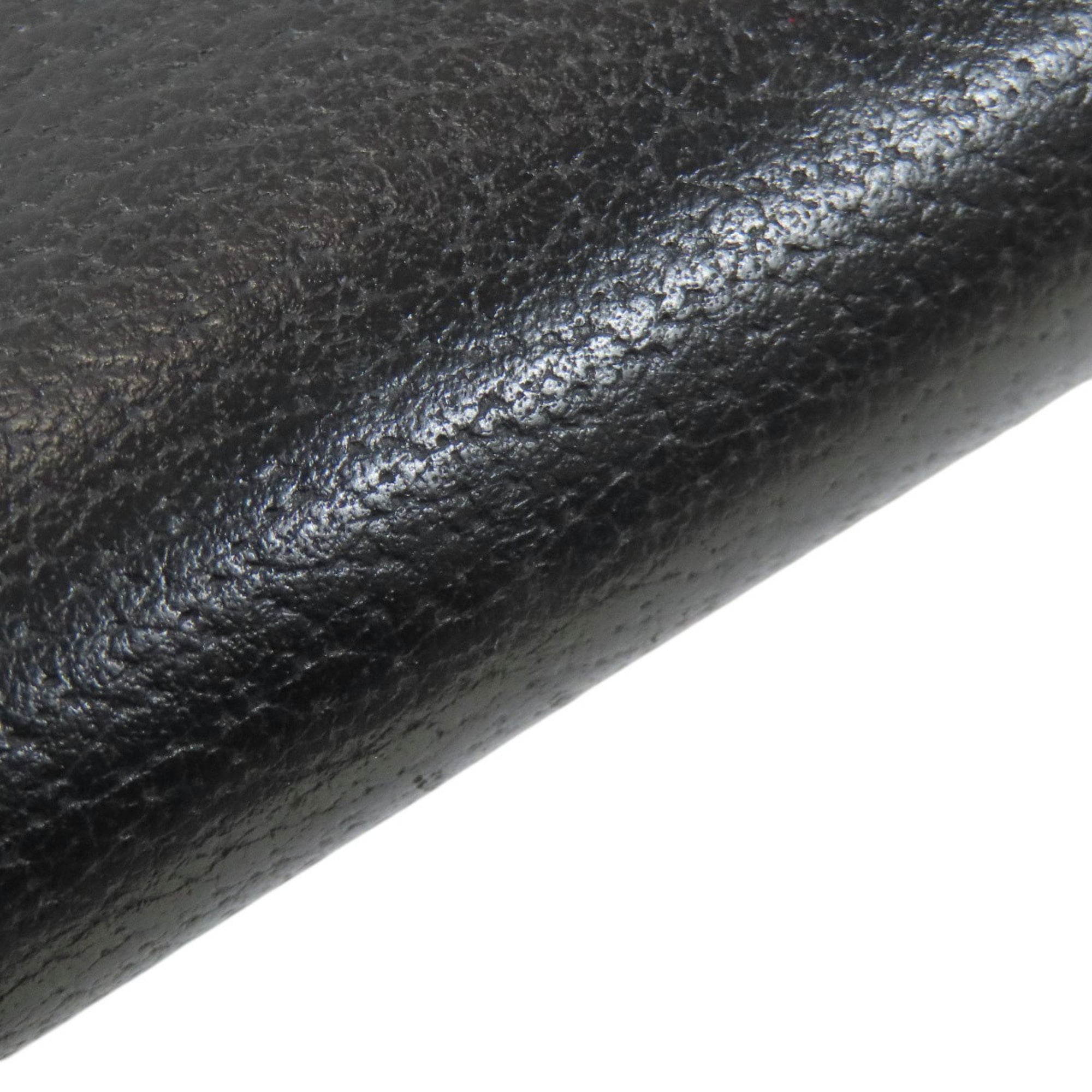 Gucci Black Leather Long Wallet (Bi-Fold) (Pre-Owned)