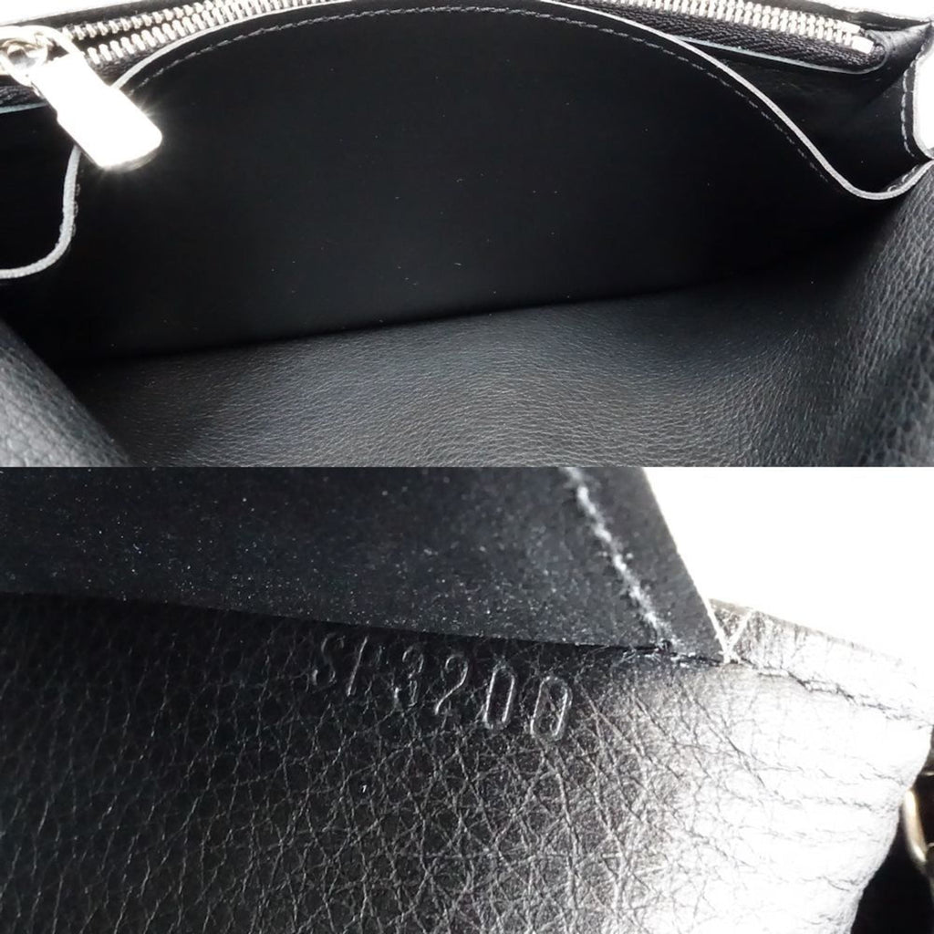 Louis Vuitton Noir Leather Long Wallet