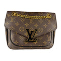 Louis Vuitton Brown Monogram Shoulder Bag