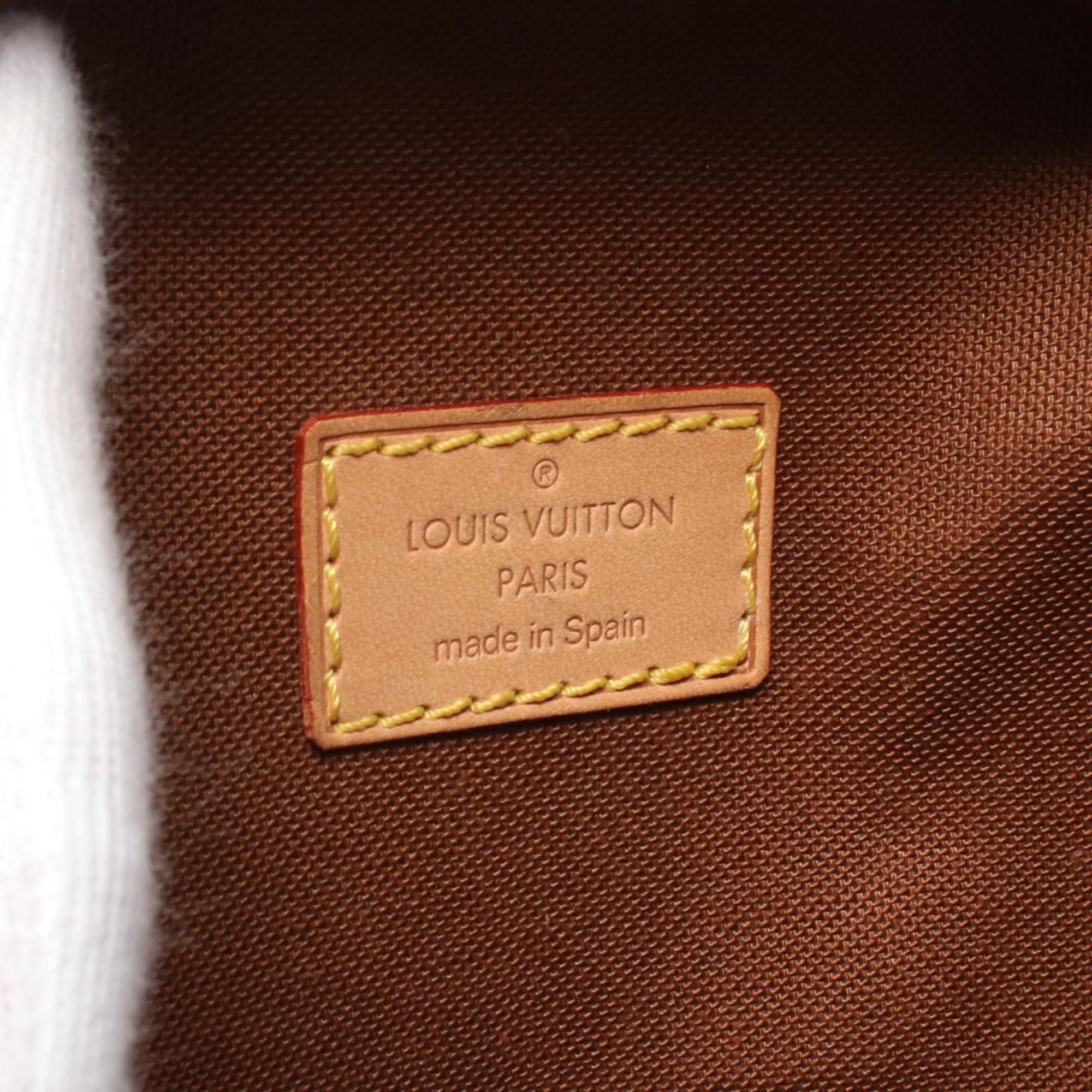 Louis Vuitton Brown Coated Canvas Leather Fanny Pack