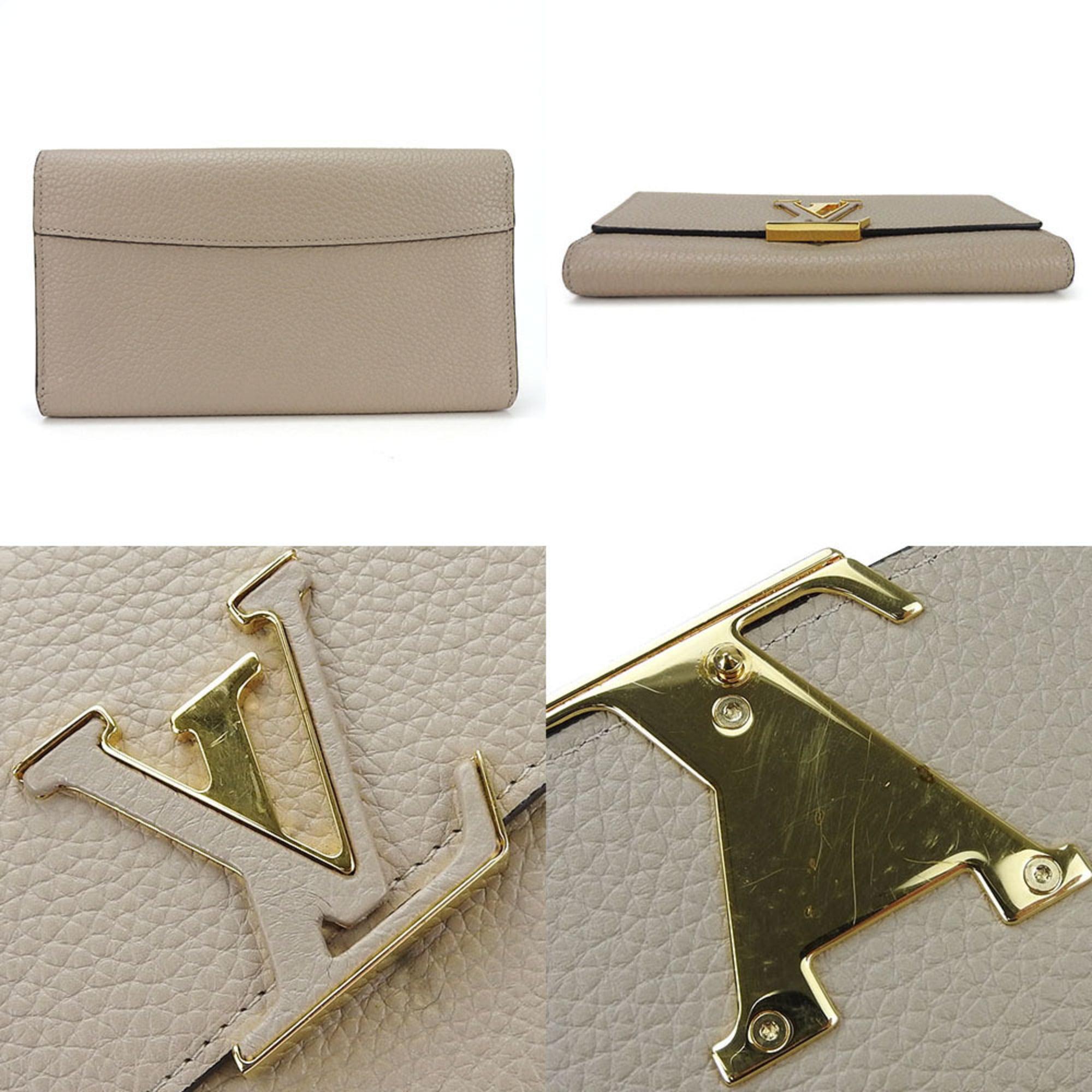 Louis Vuitton Galle Leather Long Wallet