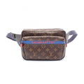 Louis Vuitton Brown Multi-Color Monogram Pvc Coated Canvas Leather Fanny Pack