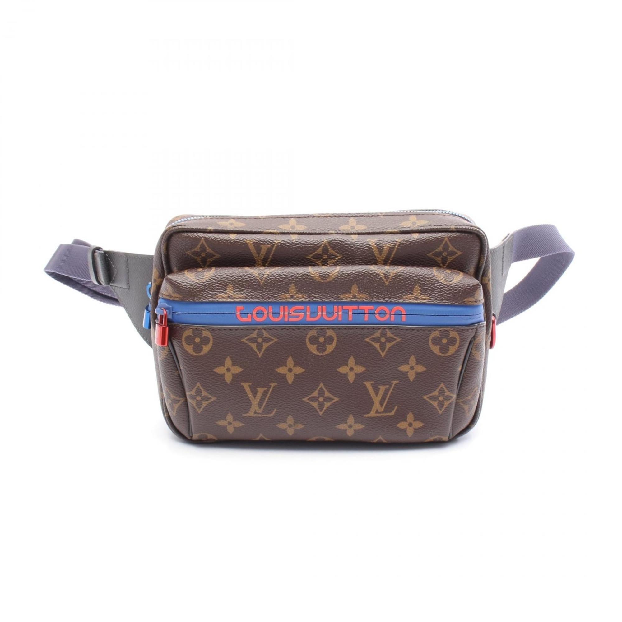 Louis Vuitton Brown Multi-Color Monogram Pvc Coated Canvas Leather Fanny Pack