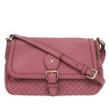 Gucci Pink Leather Shoulder Bag (Pre-Owned)