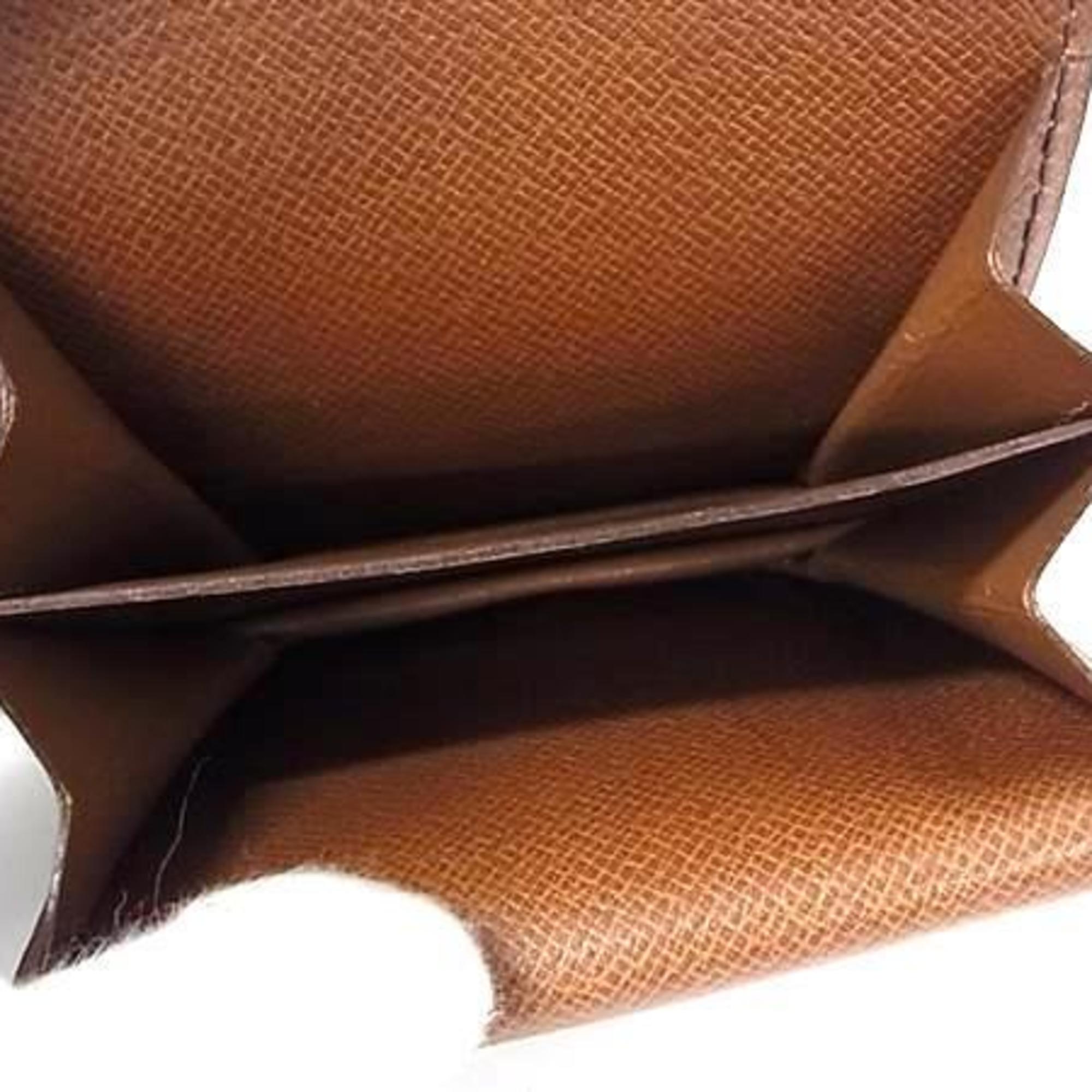 Louis Vuitton Brown Monogram Monogram Coin Purse/Coin Case