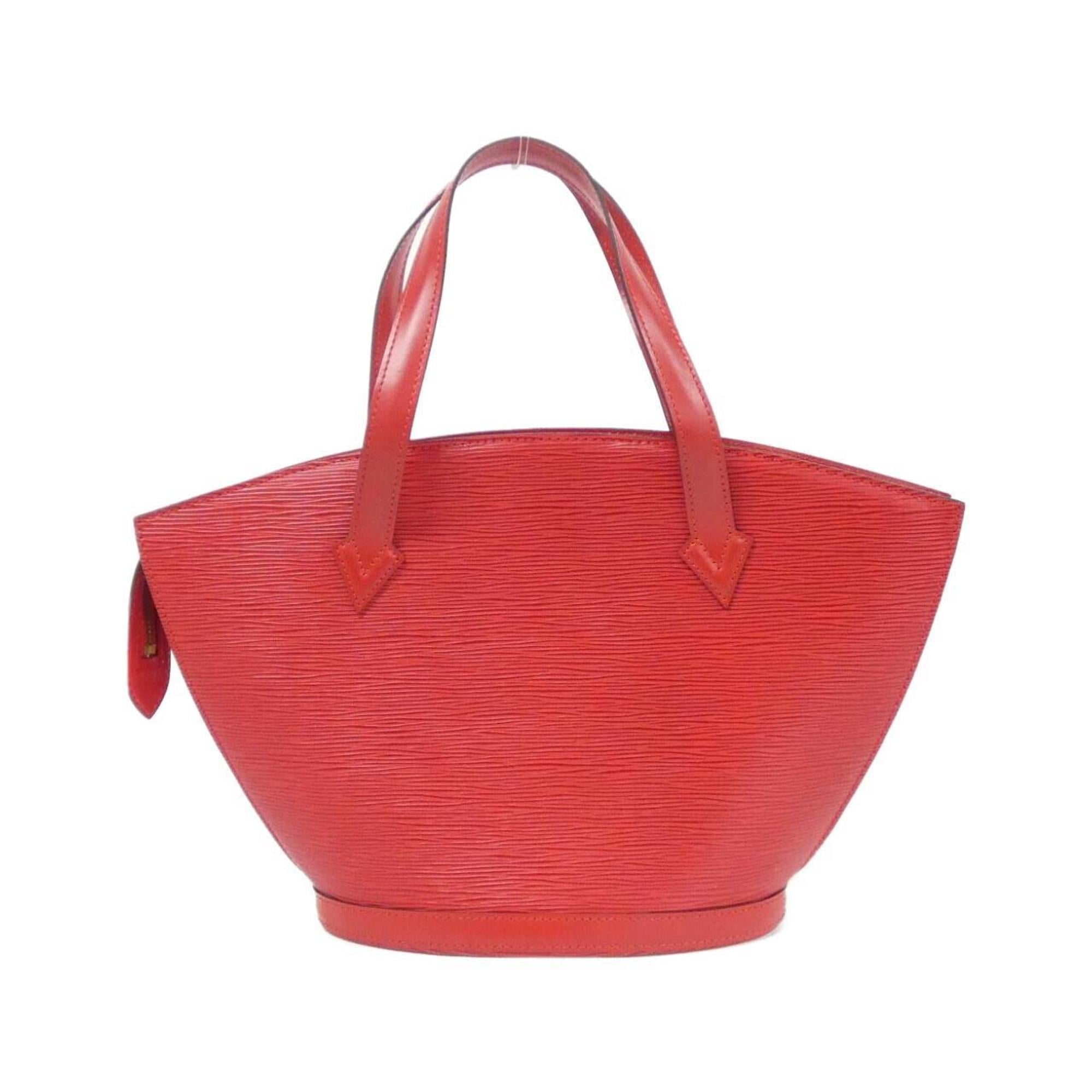 Louis Vuitton Red Color Leather Handbag