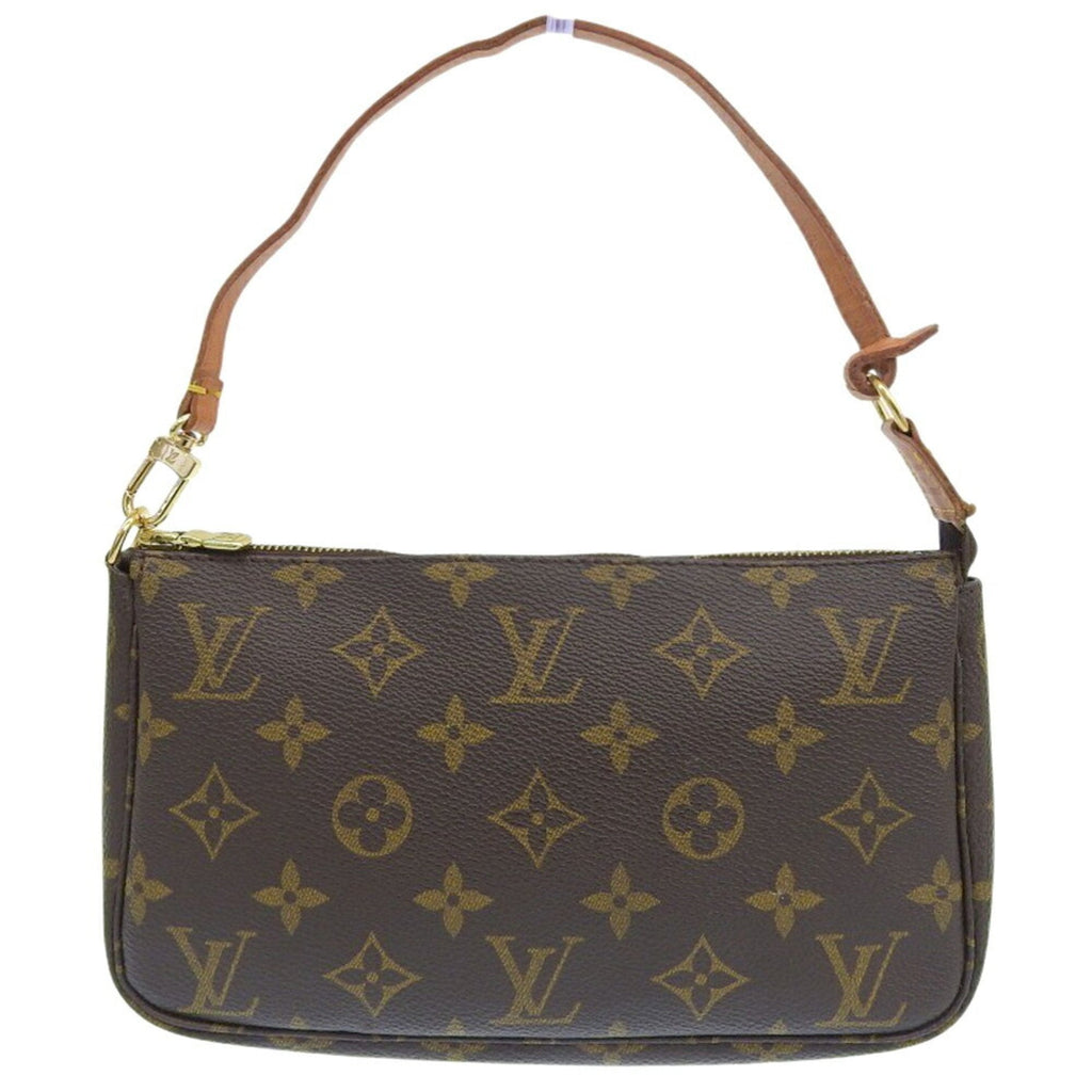 Louis Vuitton Monogram Monogram Pvc Leather Pochette Pouch