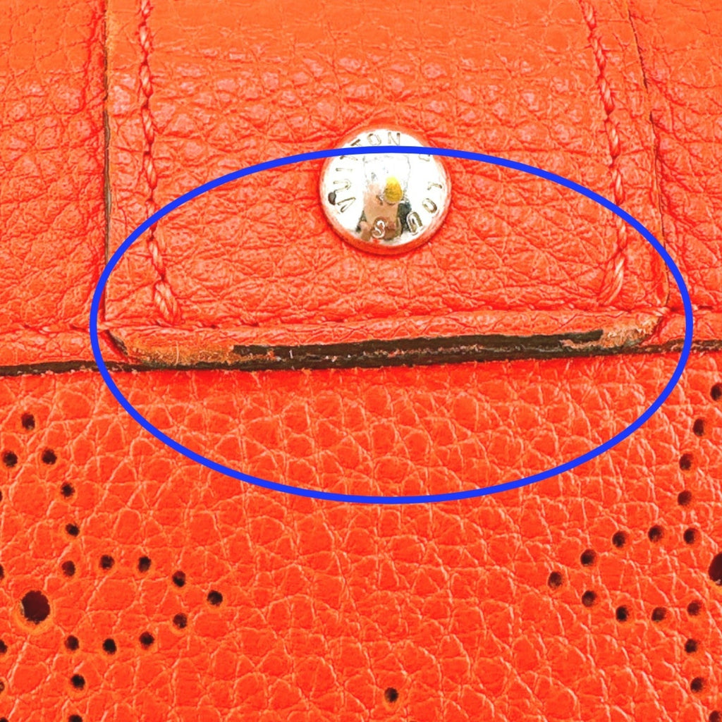 Louis Vuitton Corail Mahina Leather Long Wallet