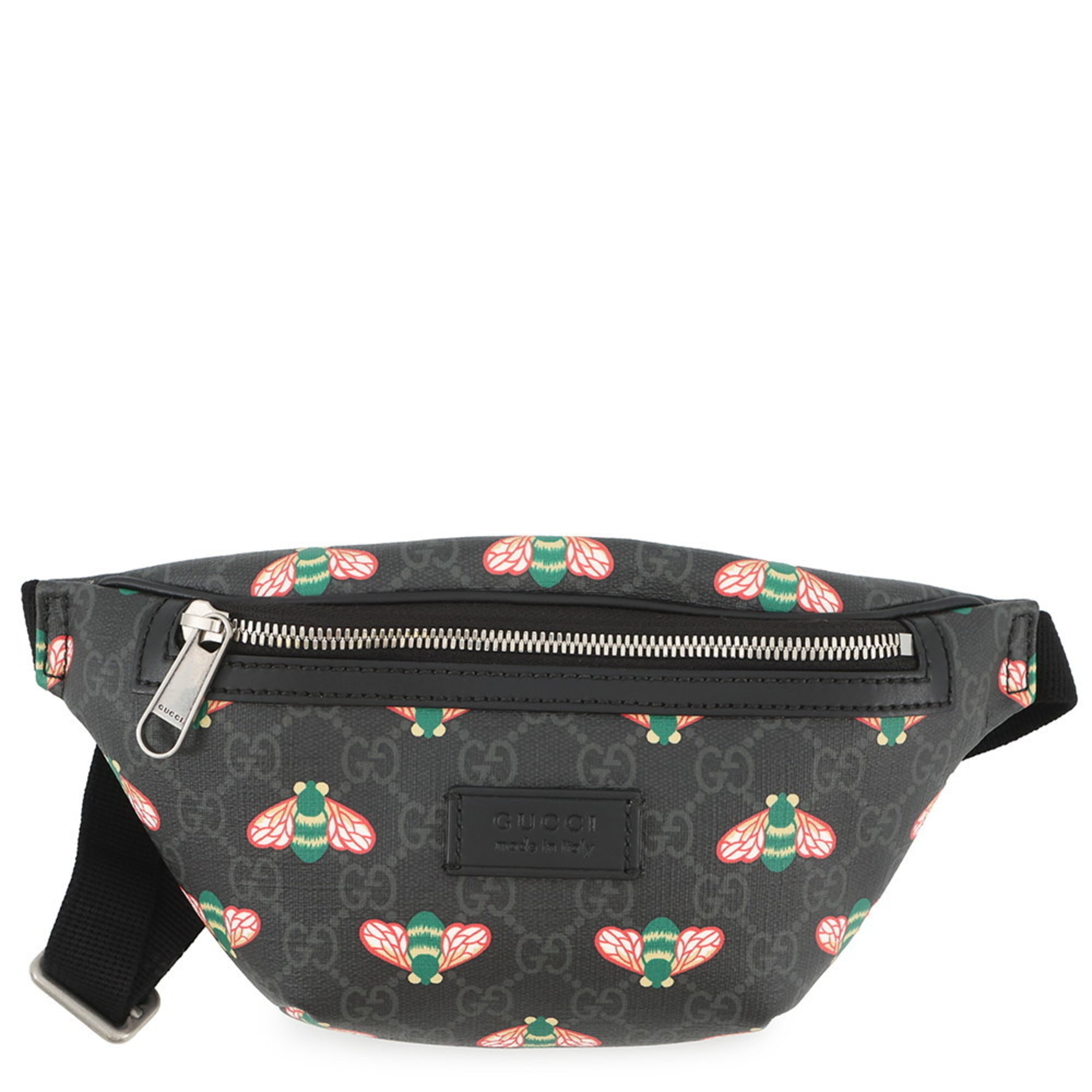 Gucci Black Gg Supreme Sling Bag (Pre-Owned)