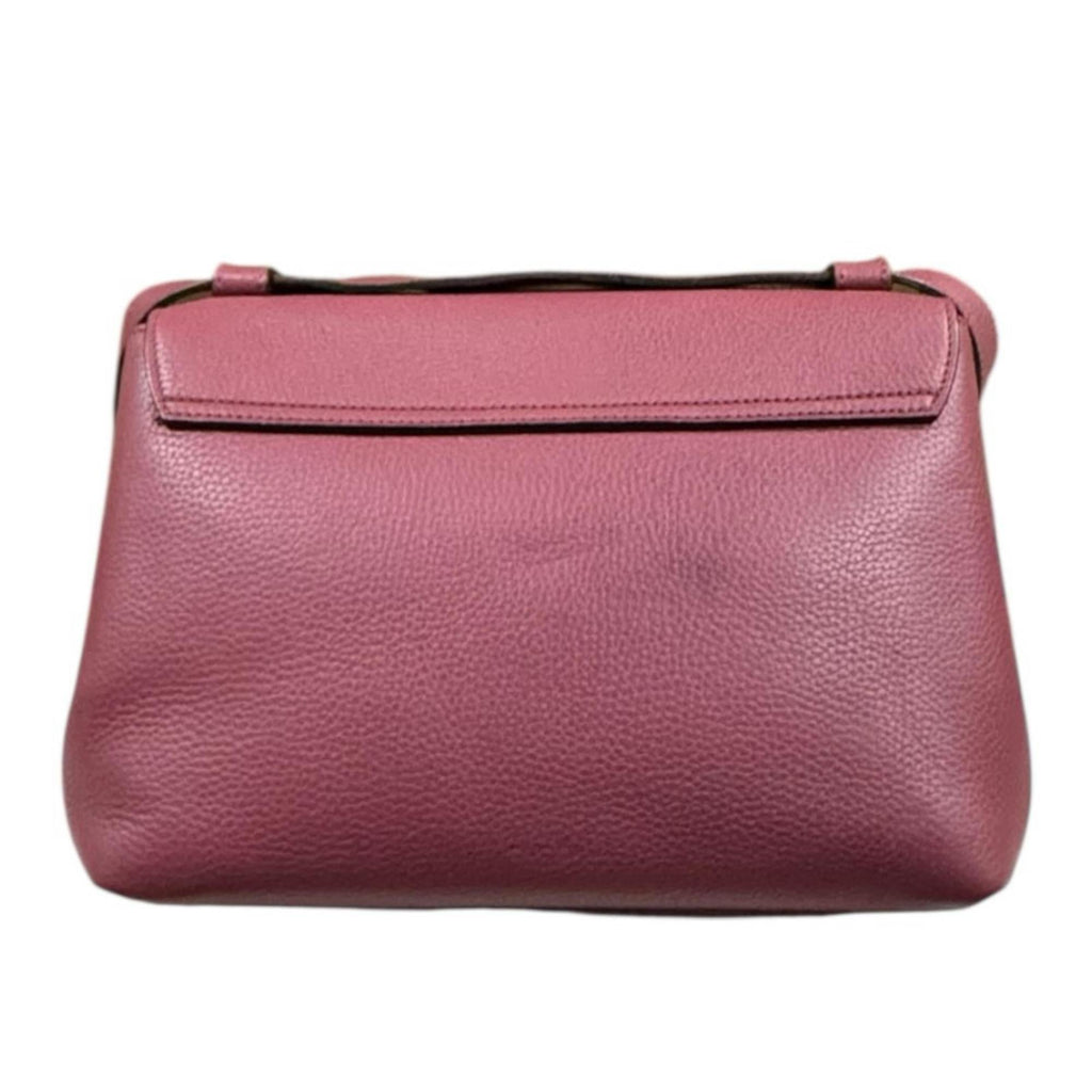 Gucci Pink Leather Shoulder Bag (Pre-Owned)