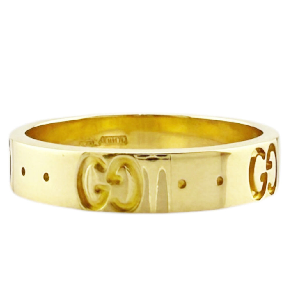 Gucci Yellow Gold Yellow Gold (18K) Band Ring (Pre-Owned)