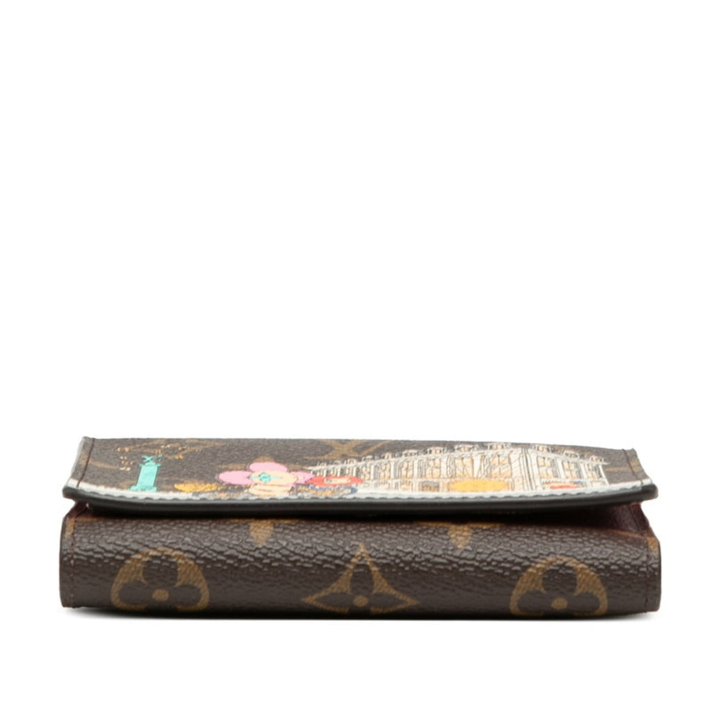Louis Vuitton Brown Monogram Multi-Color Pvc Wallet (Tri-Fold)