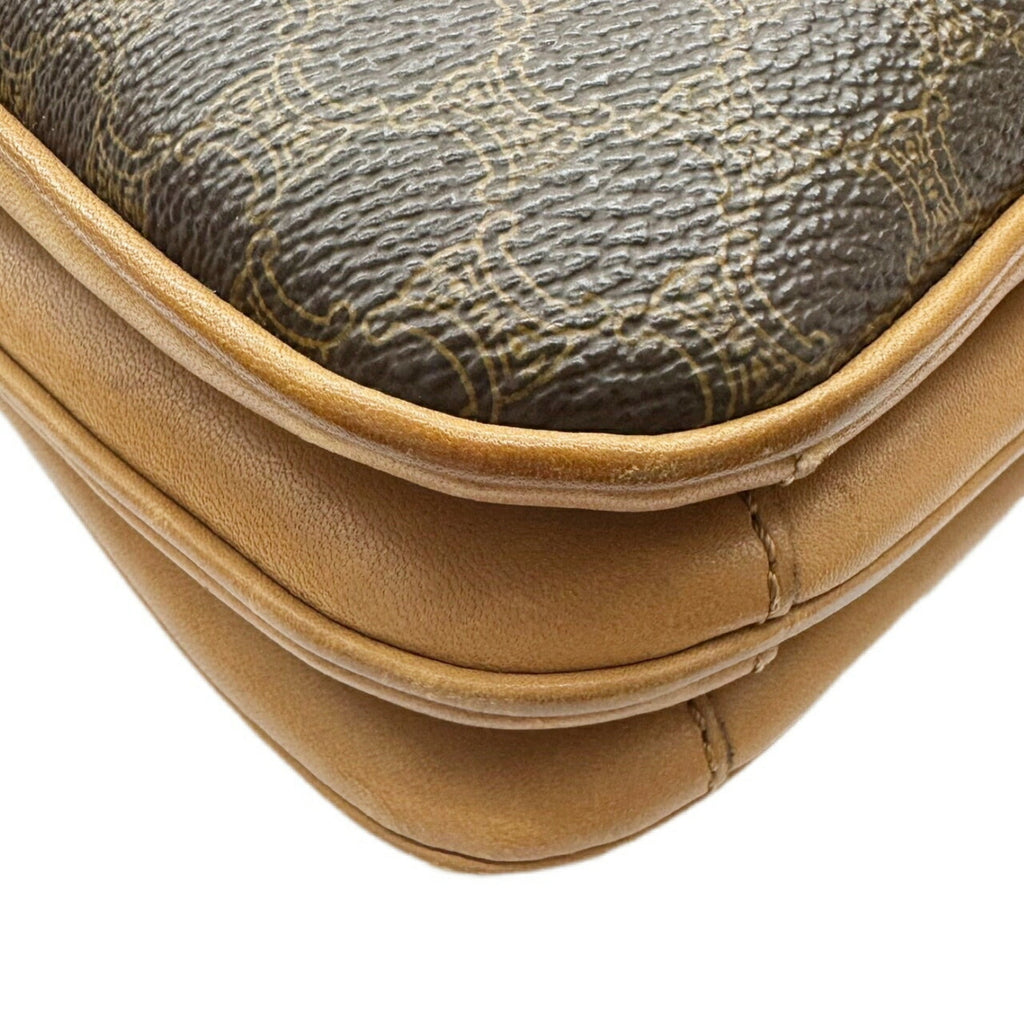 Celine Brown Pvc Shoulder Bag