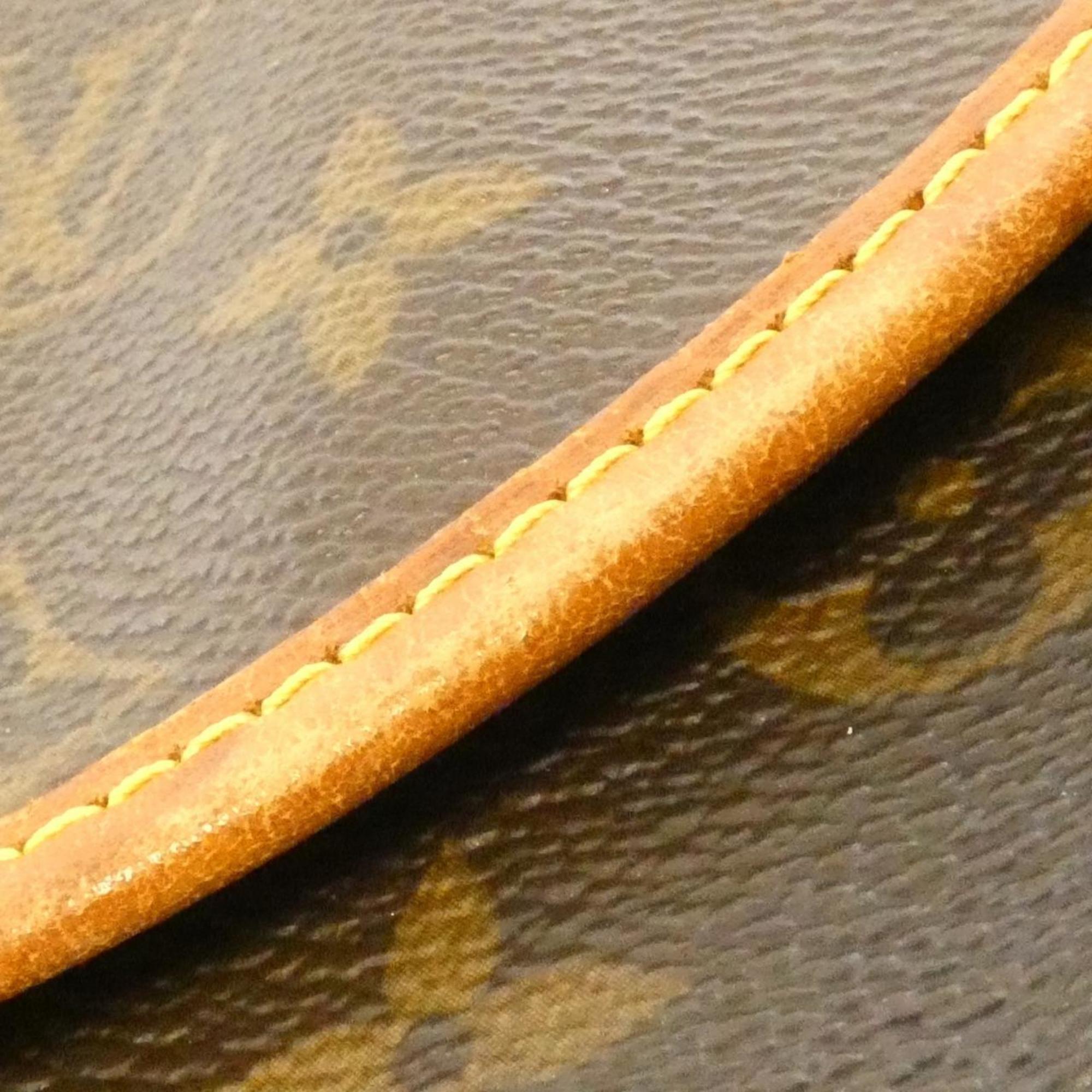 Louis Vuitton Marron Coated Canvas Shoulder Bag