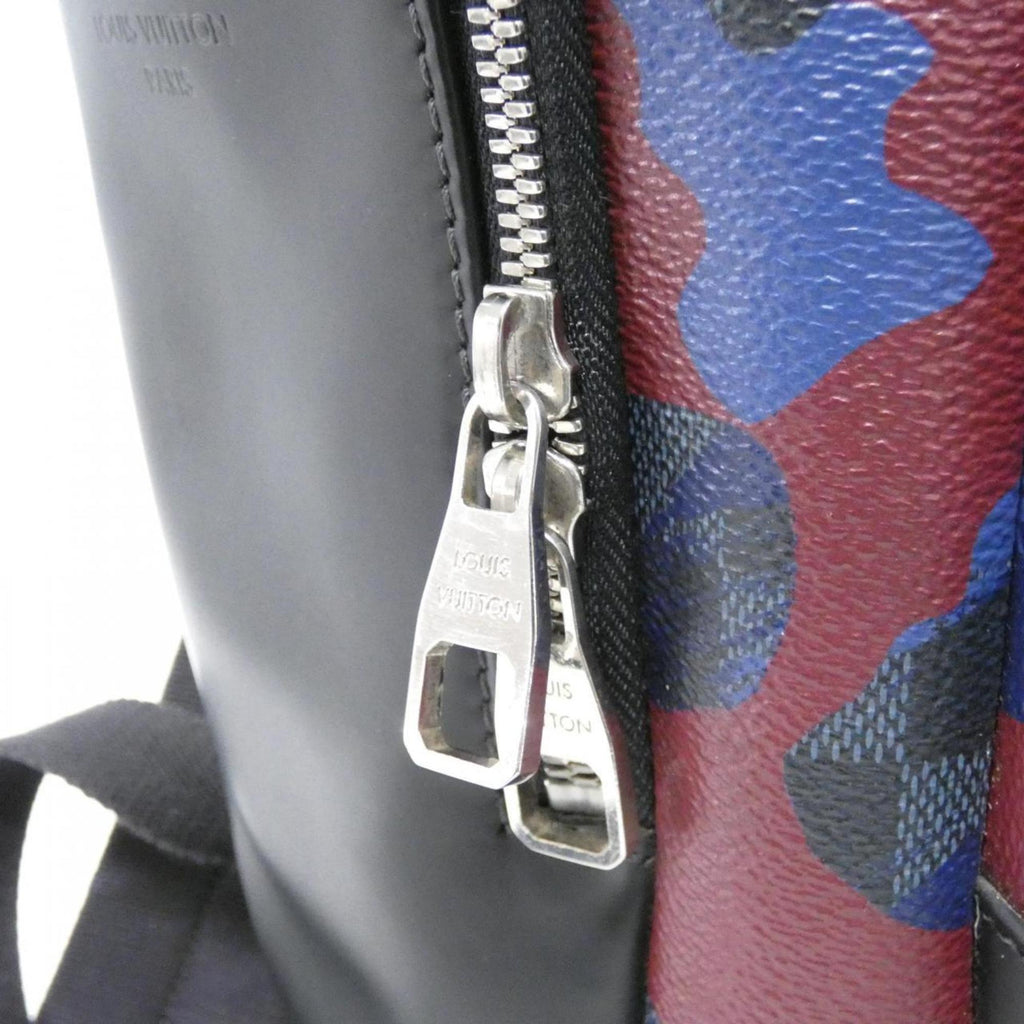Louis Vuitton Bordeaux Coated Canvas Backpack