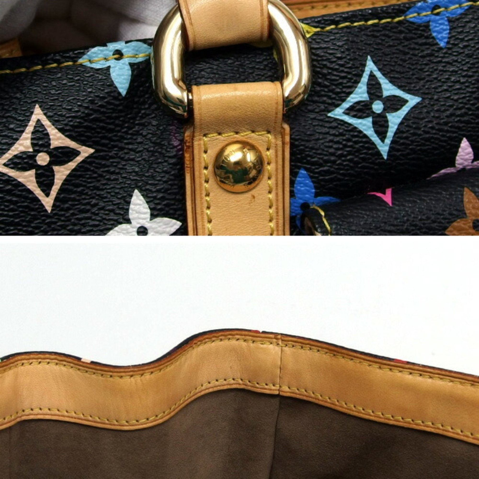 Louis Vuitton Monogram Multicolore Black Noir Monogram Multicolore Handbag Shoulder Bag Tote Bag