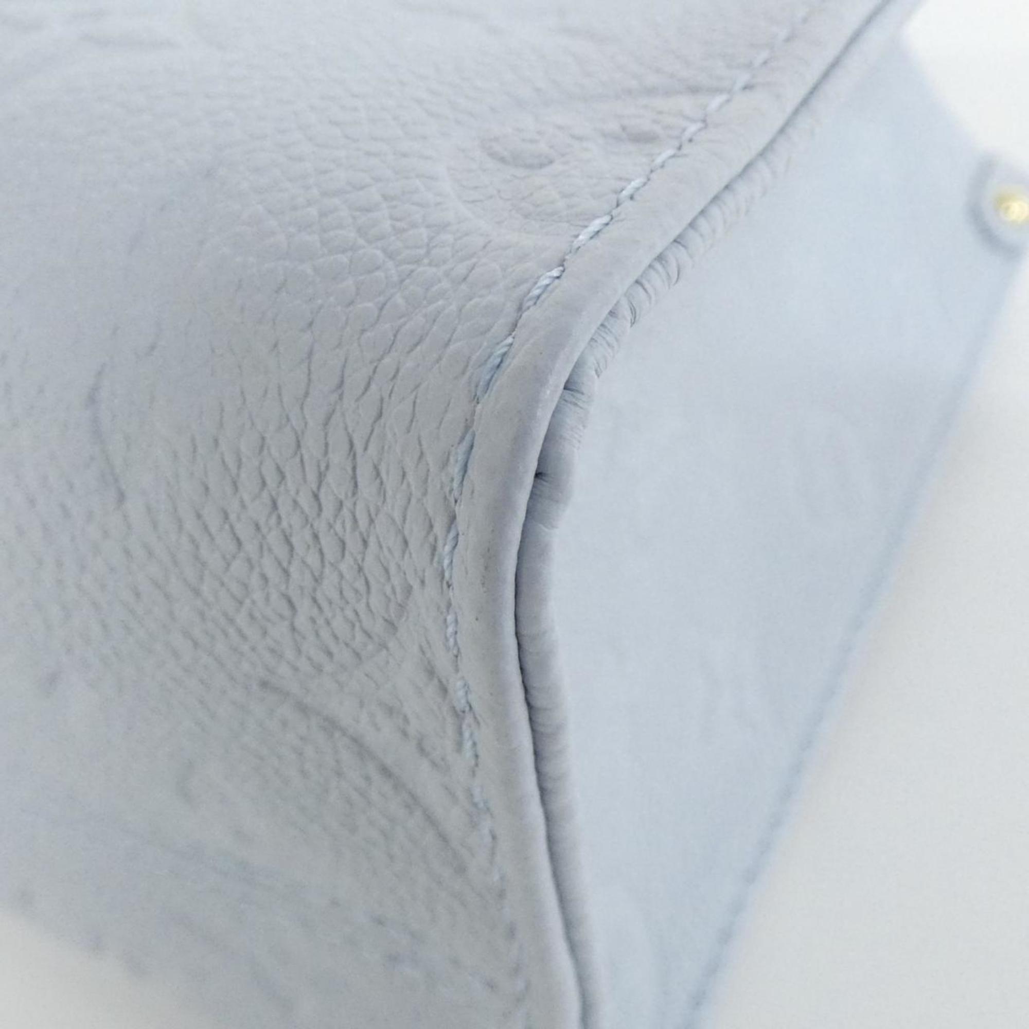 Louis Vuitton Blue Leather Handbag