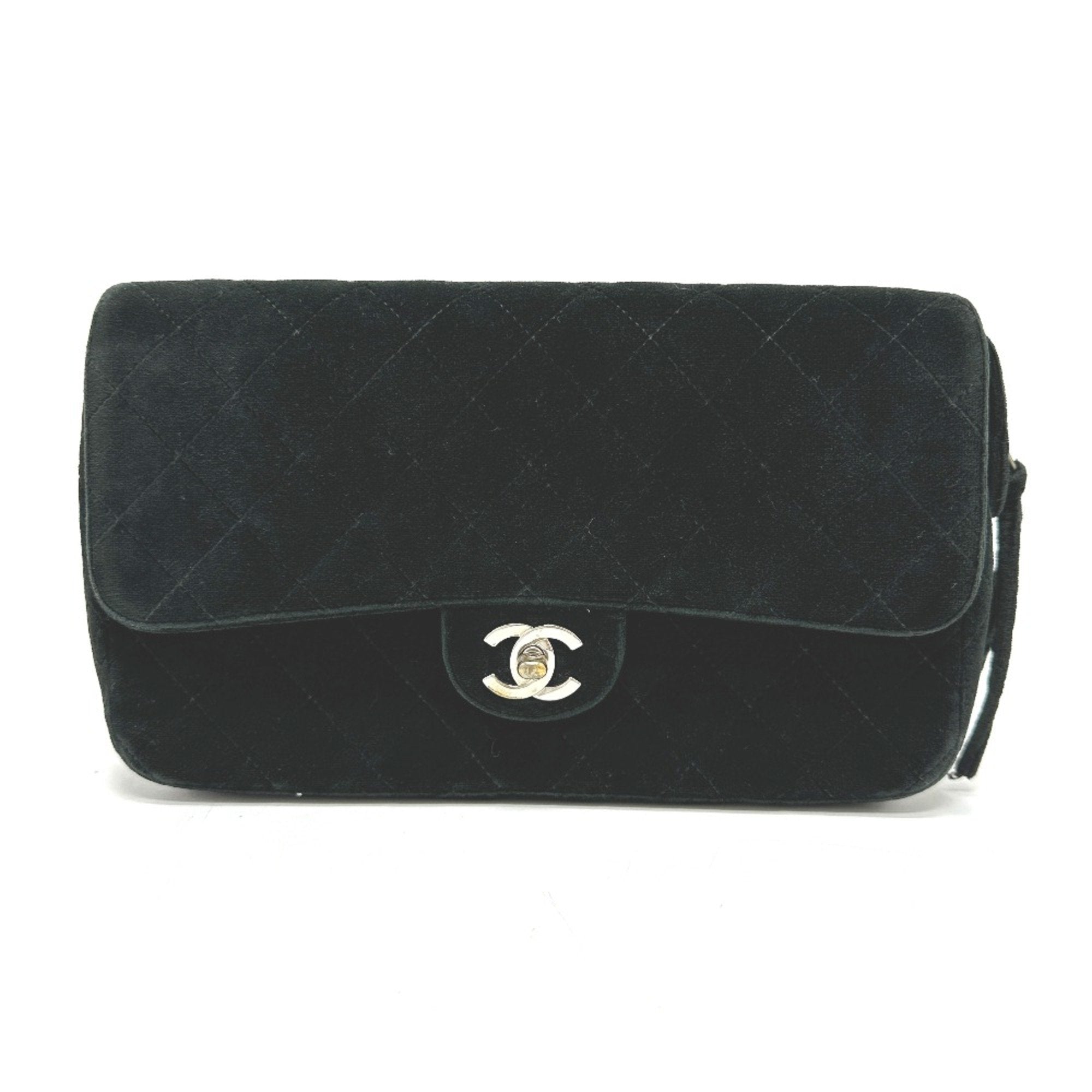 Chanel Black Leather Backpack