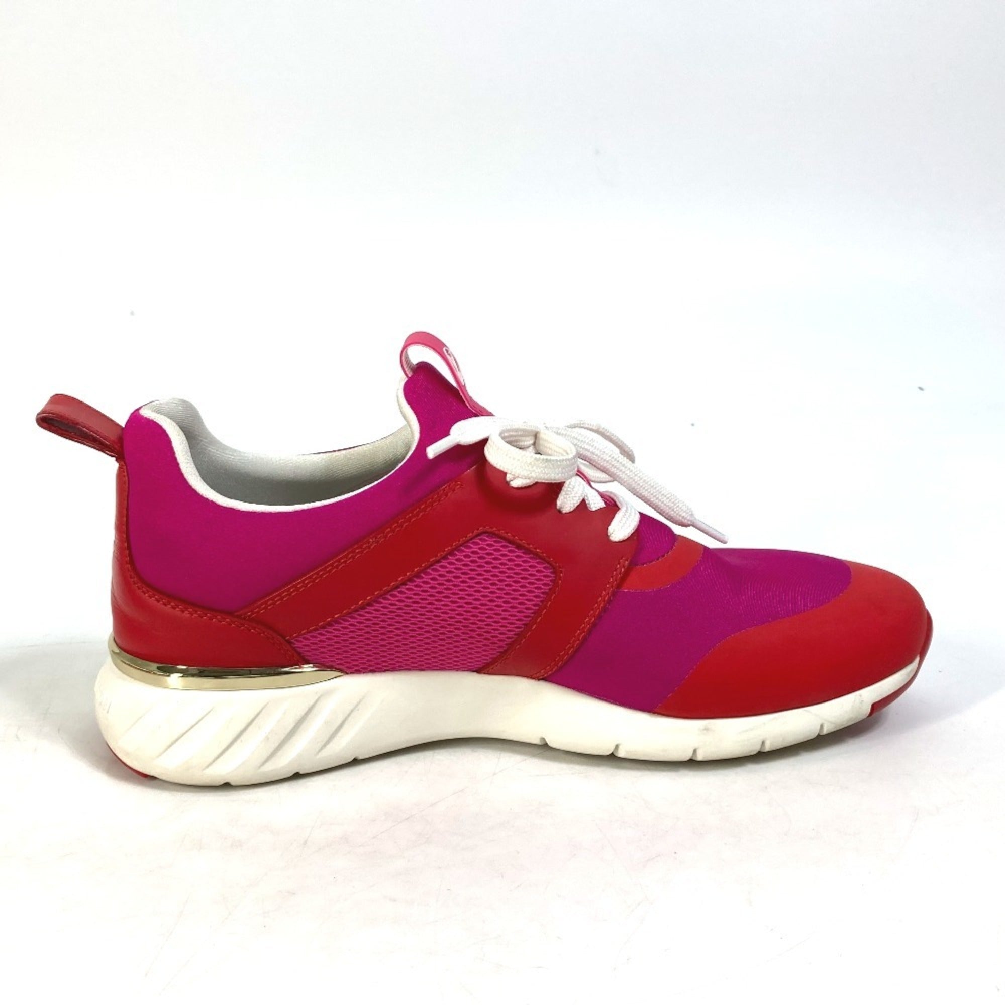 Louis Vuitton Pink Red Color Sneakers