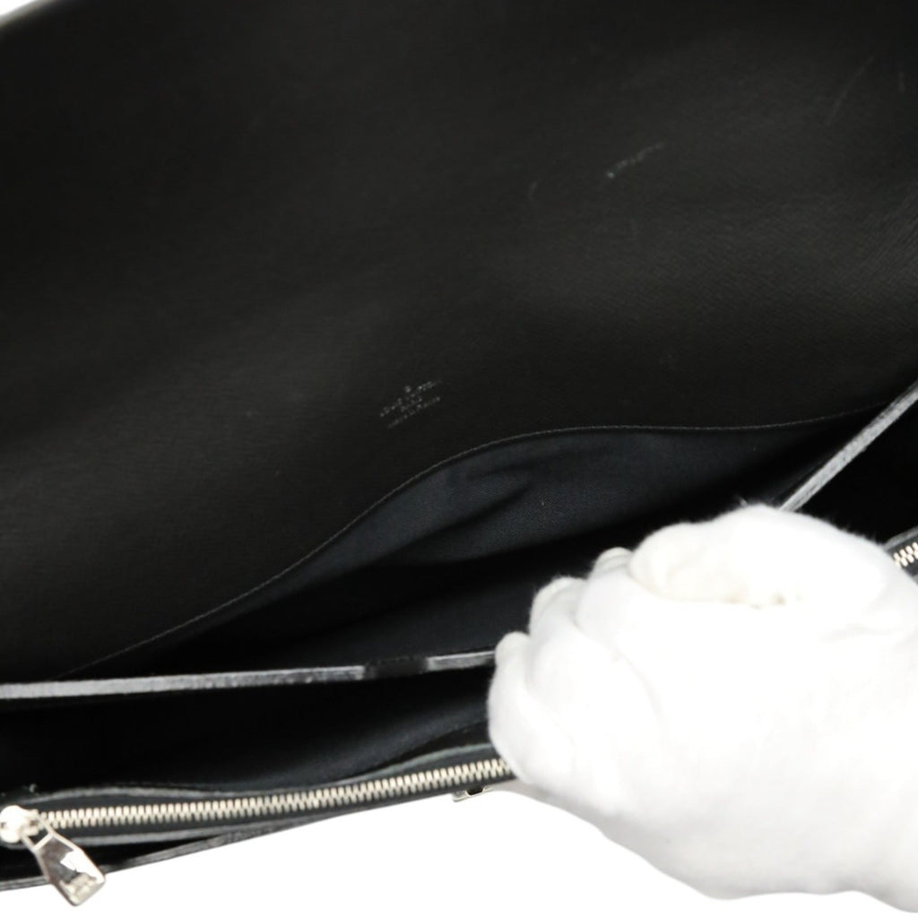 Louis Vuitton Glacier Gray Taiga Leather Attaché Case