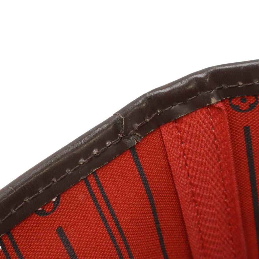 Louis Vuitton Brown Damier Canvas Pvc Handbag Shoulder Bag Tote Bag