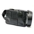 Bottega Veneta Dark Green Leather Shoulder Bag
