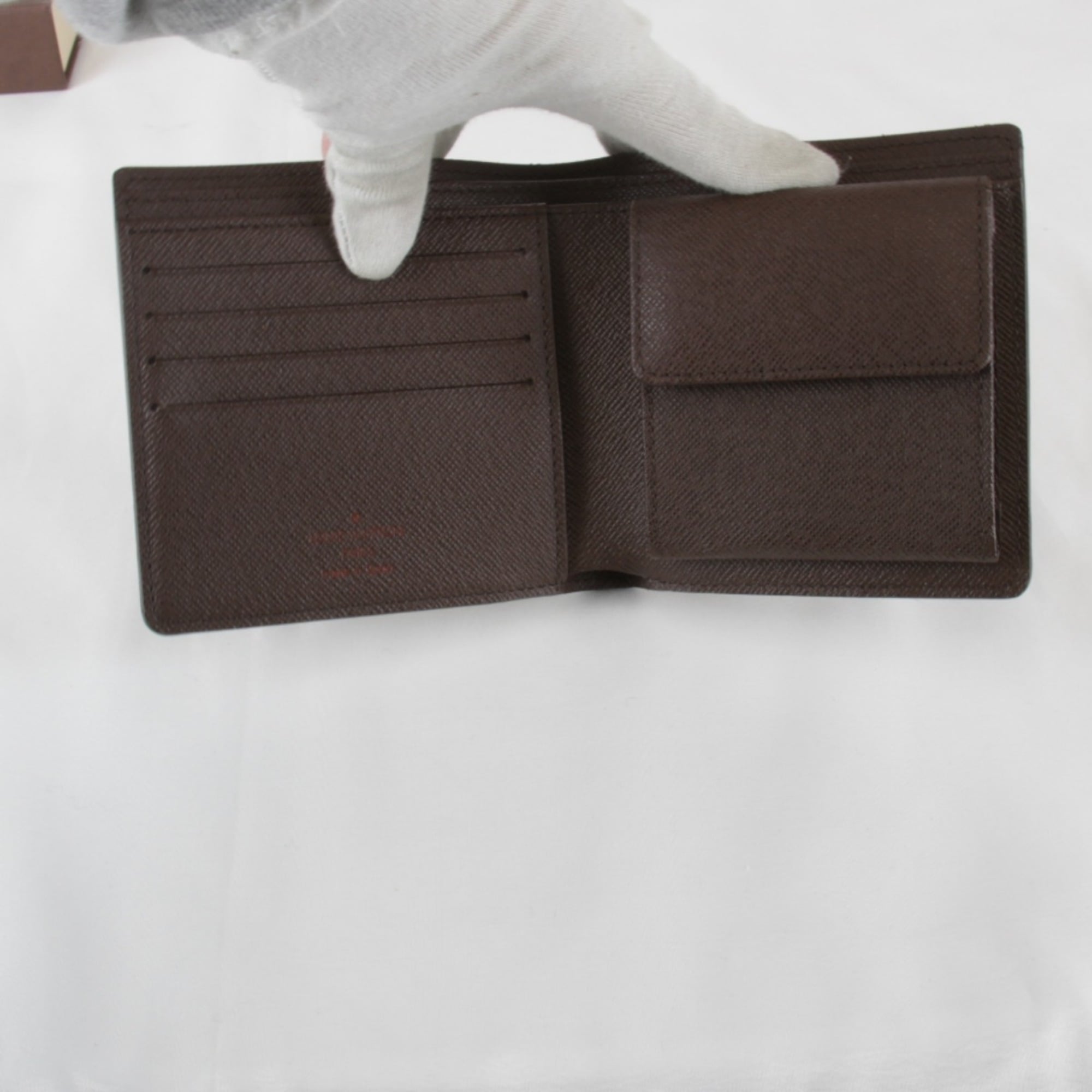 Louis Vuitton Damier Brown Damier Canvas Wallet