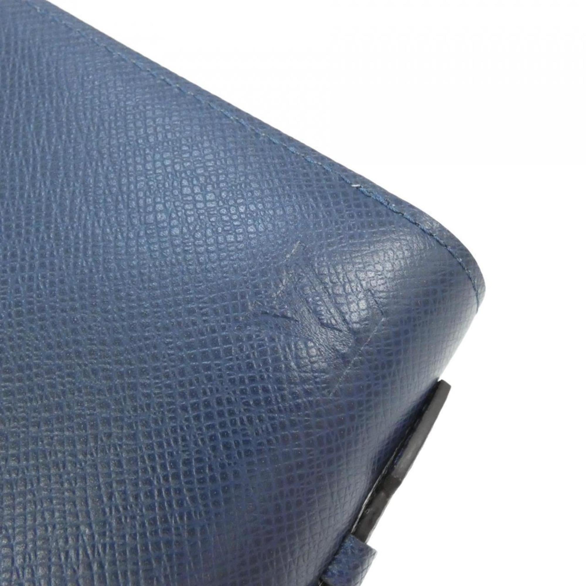 Louis Vuitton Blue Leather Long Wallet