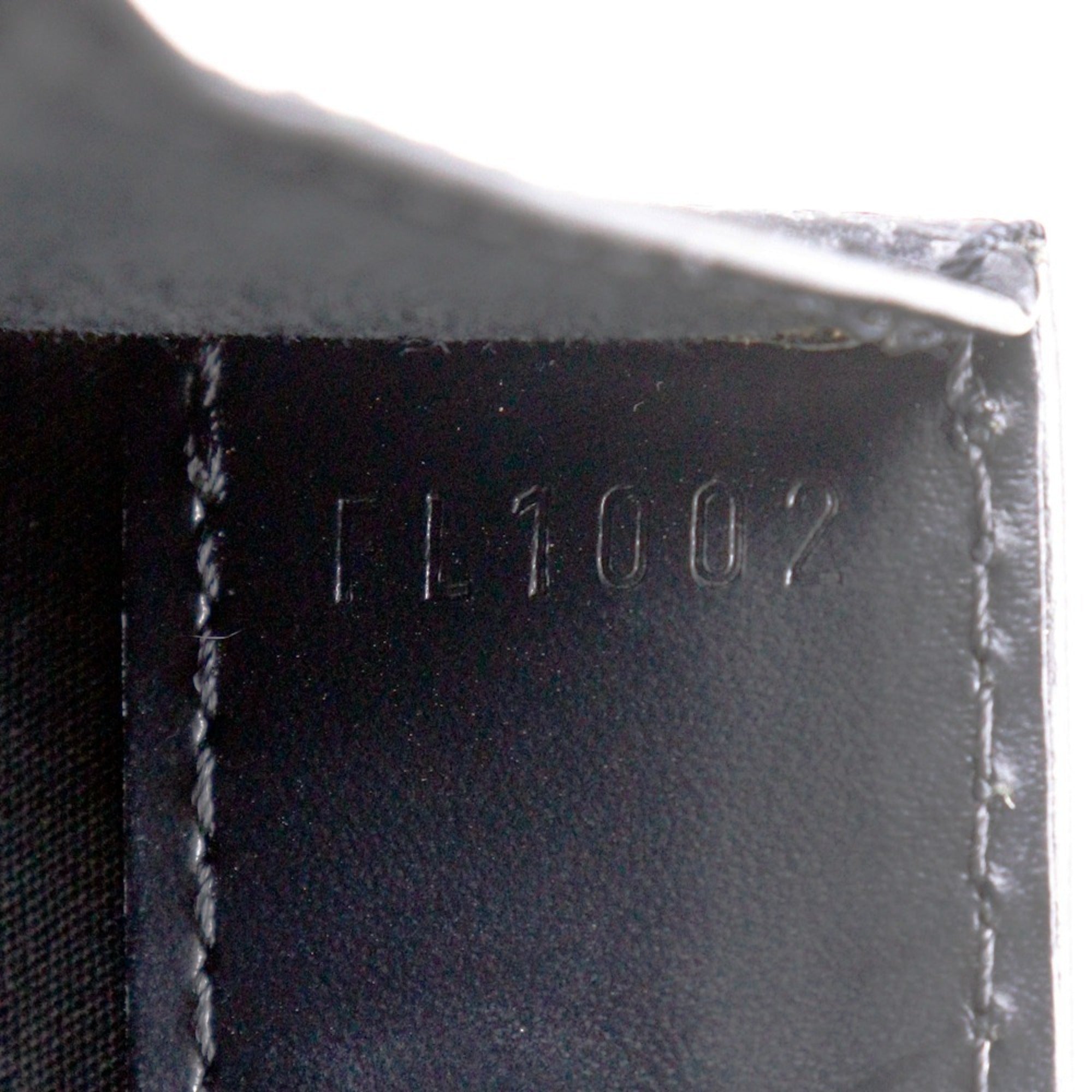 Louis Vuitton Black Noir Epi Leather Shoulder Bag