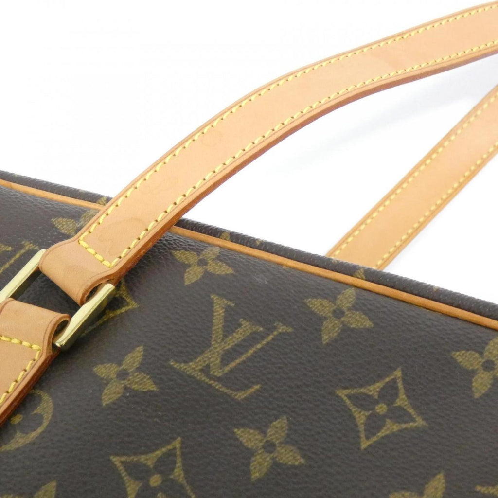 Louis Vuitton Brown Coated Canvas Shoulder Bag