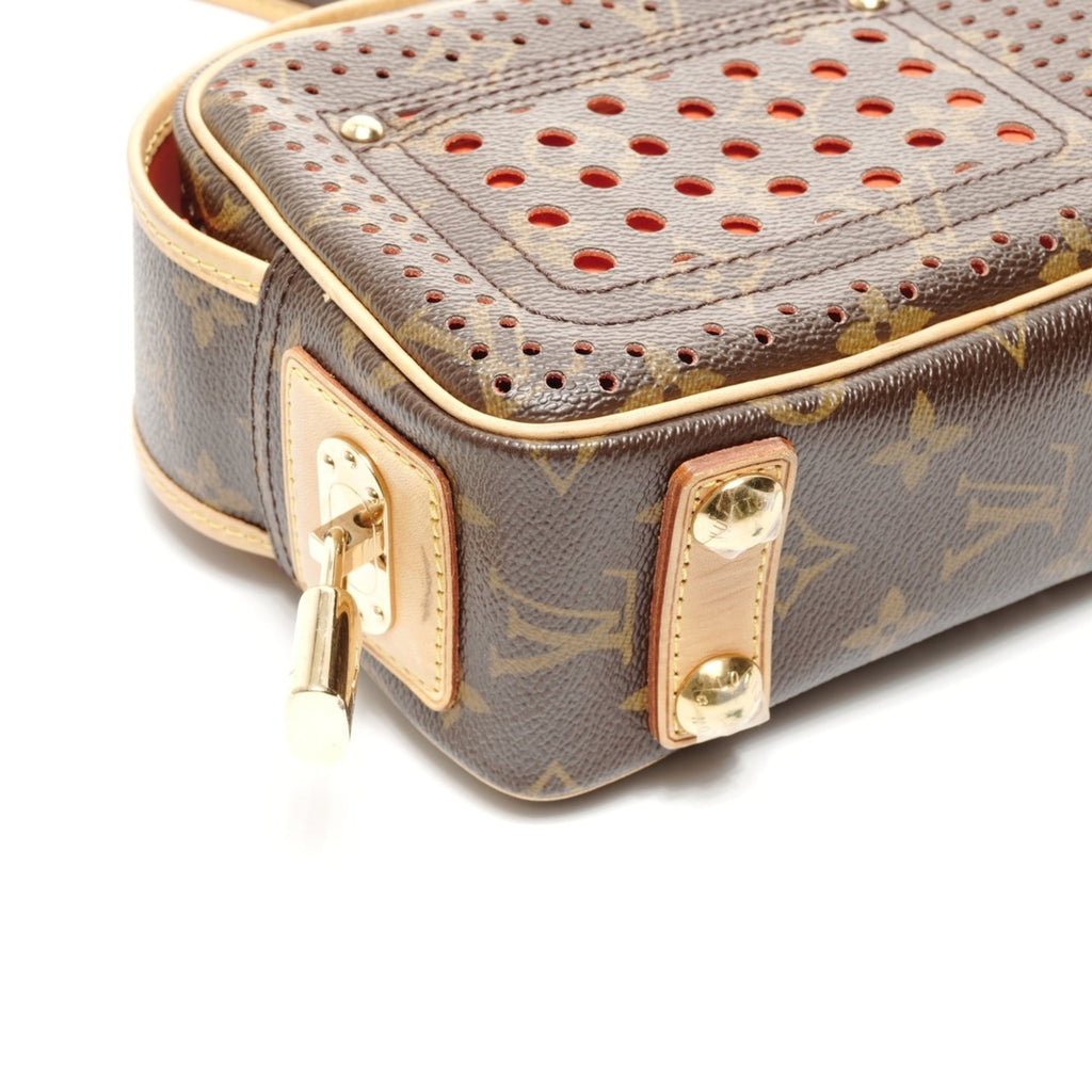 Louis Vuitton Brown Monogram Monogram Perforated Shoulder Bag