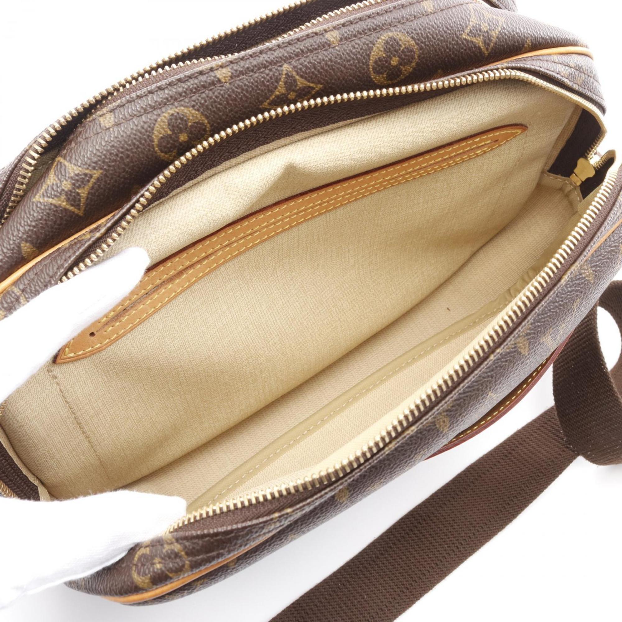 Louis Vuitton Brown Monogram Coated Canvas Shoulder Bag