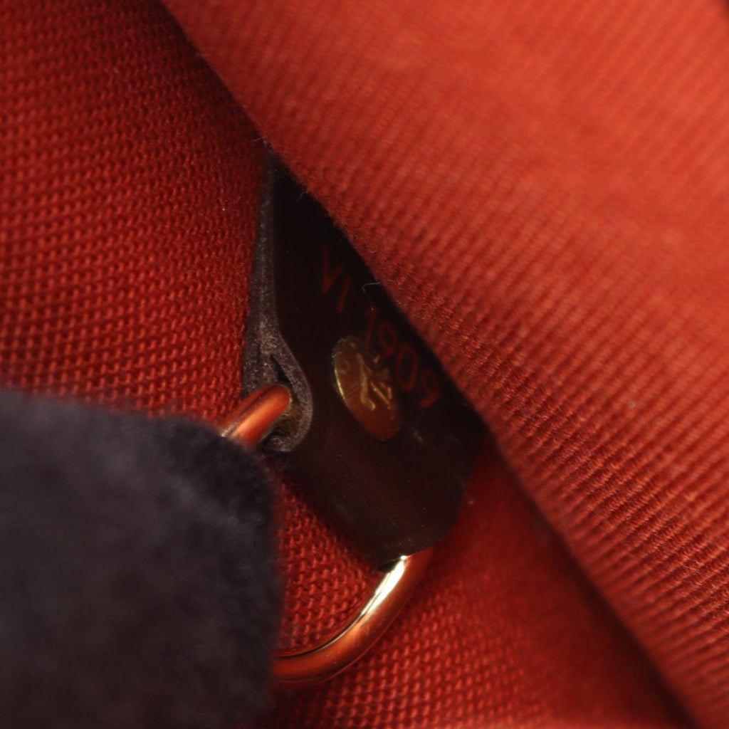 Louis Vuitton Damier Brown Ebene Coated Canvas Leather Shoulder Bag