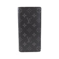 Louis Vuitton Black Monogram Eclipse Monogram Eclipse Long Wallet