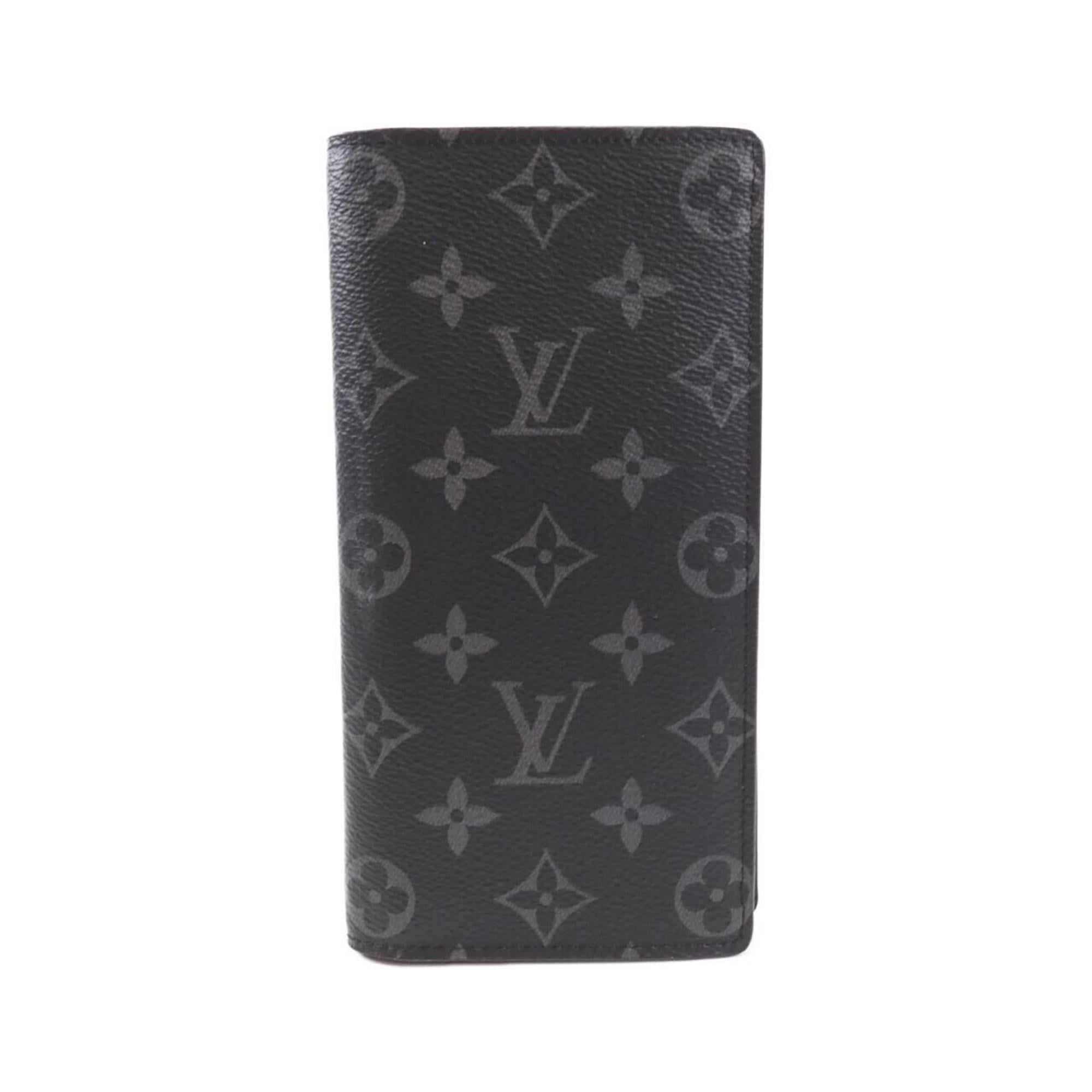 Louis Vuitton Black Monogram Eclipse Monogram Eclipse Long Wallet
