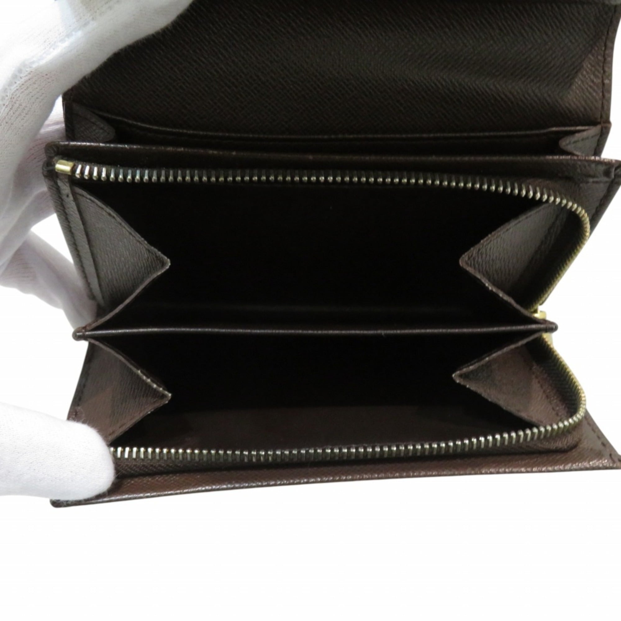 Louis Vuitton Damier Brown Damier Canvas Damier Canvas Wallet