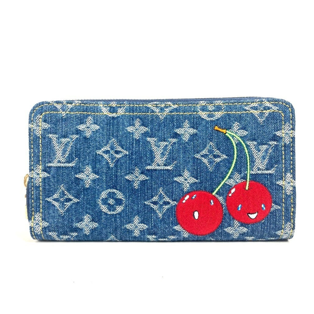 Louis Vuitton Monogram Denim Blue Long Wallet