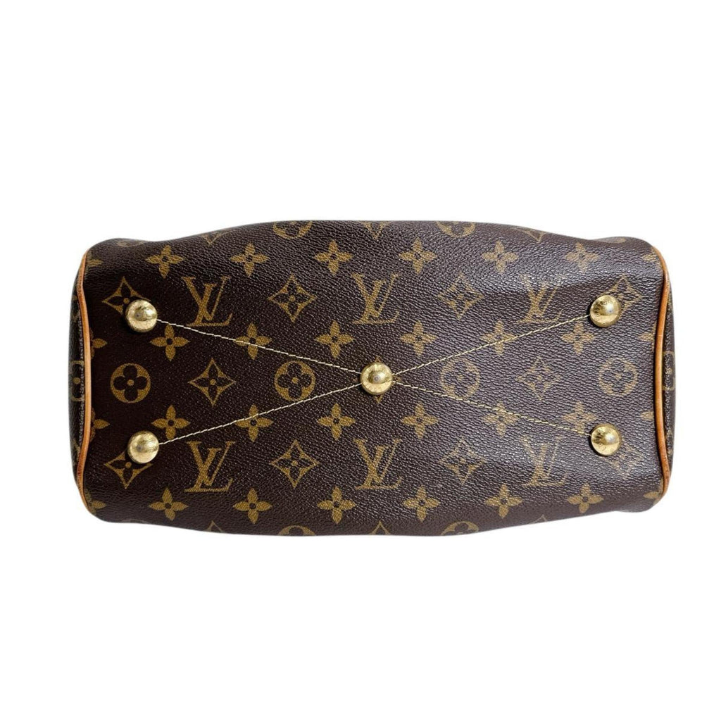 Louis Vuitton Brown Monogram Canvas Handbag