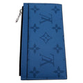 Louis Vuitton Blue Taigarama Card Wallet