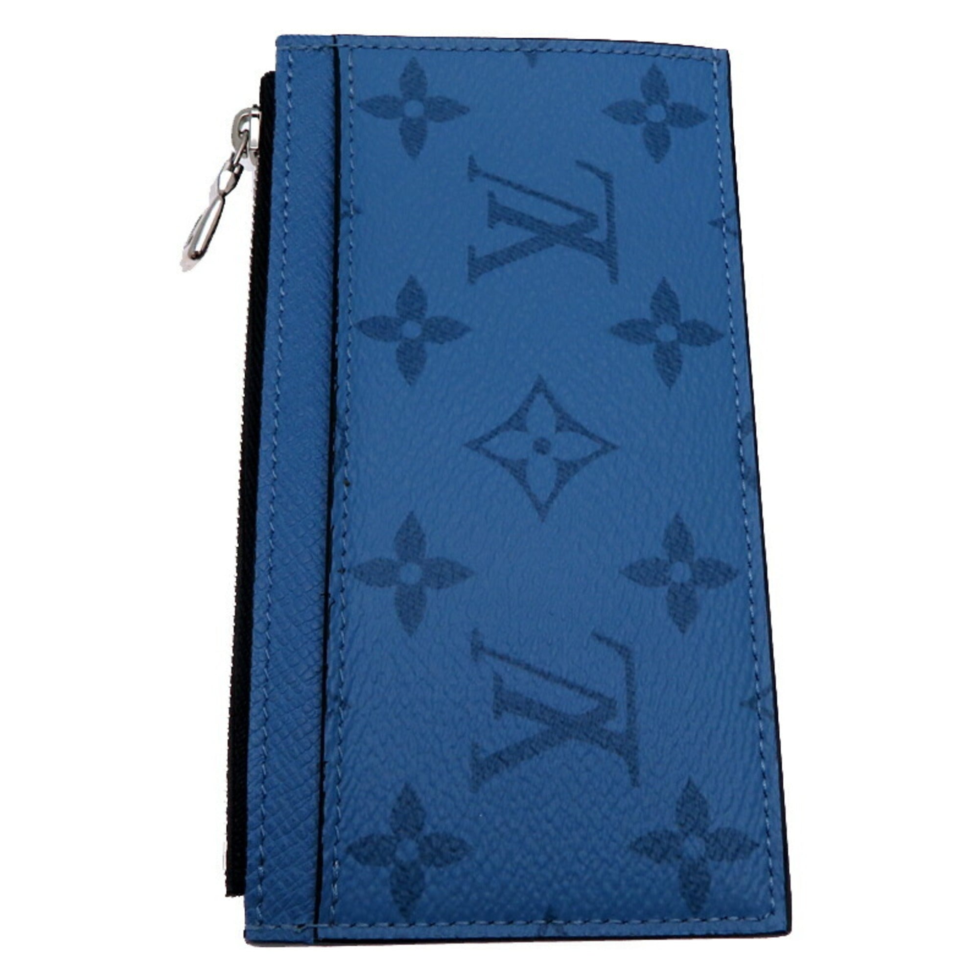 Louis Vuitton Blue Taigarama Card Wallet