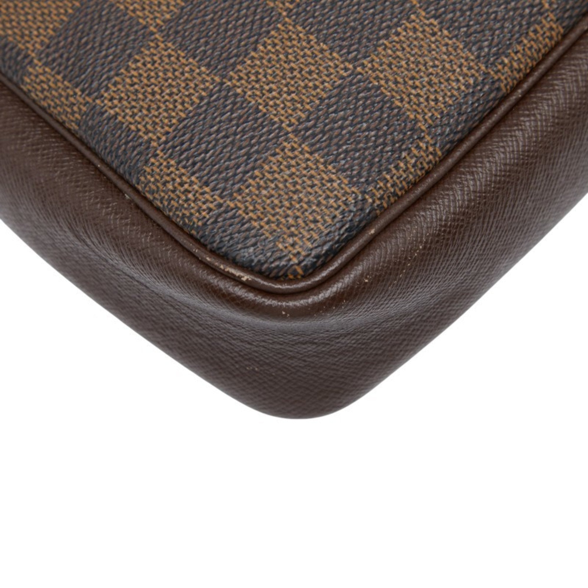 Louis Vuitton Brown Pvc Leather Shoulder Bag