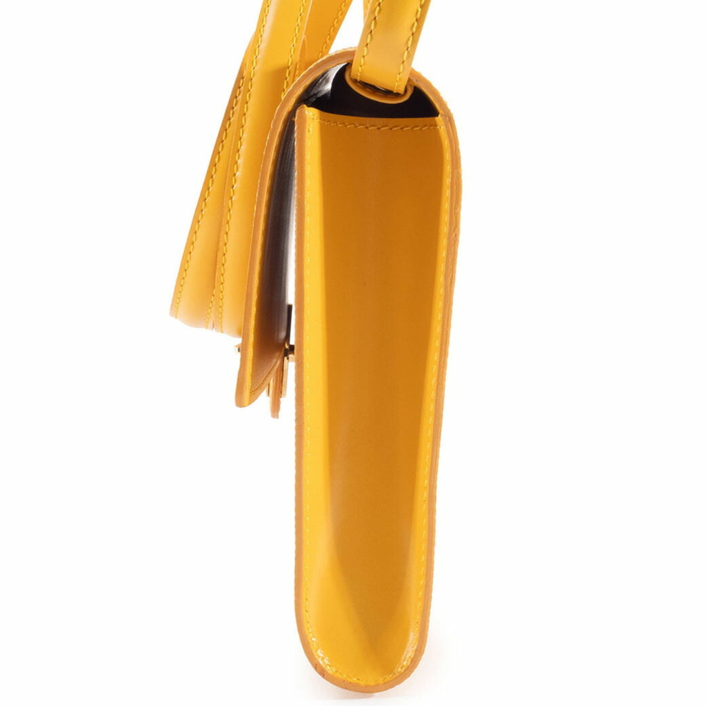 Louis Vuitton Yellow Epi Leather Pochette Shoulder Bag