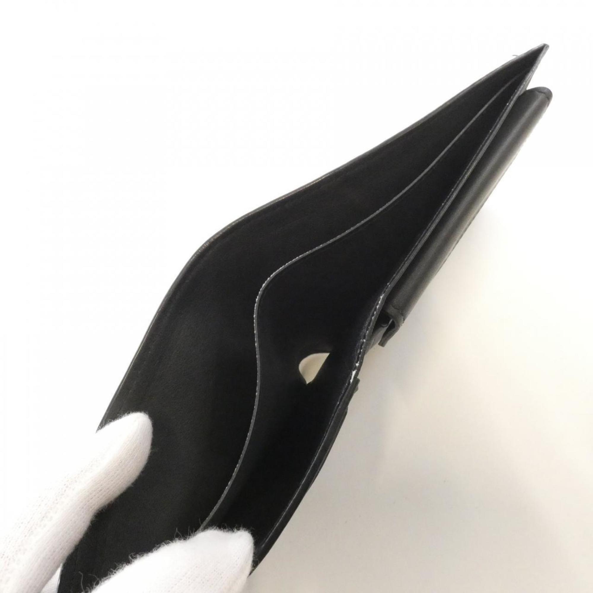 Louis Vuitton Black Leather Wallet